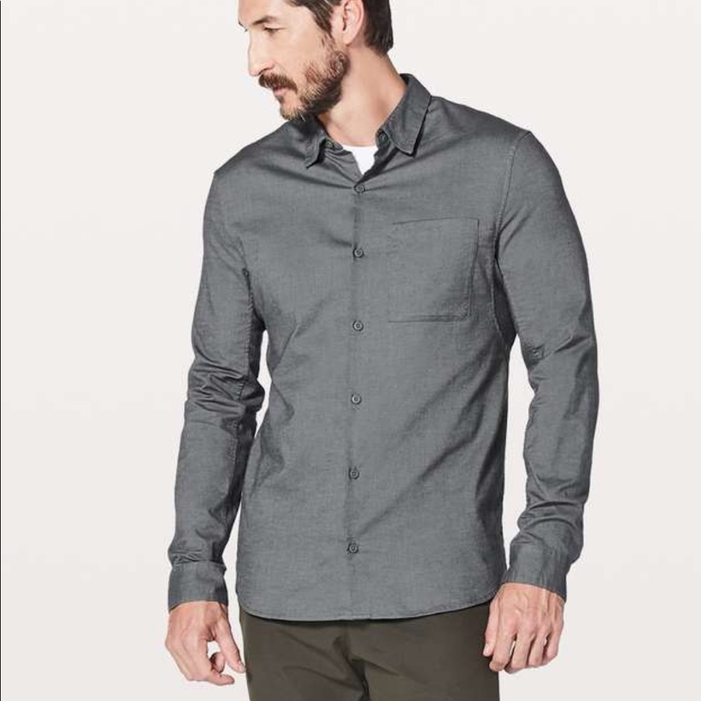 Lululemon Men’s All Town Button Down Size Medium